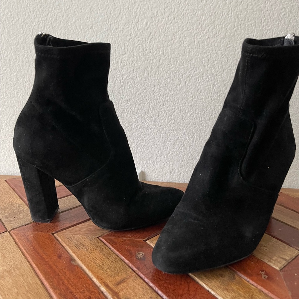 Black Suede Heels